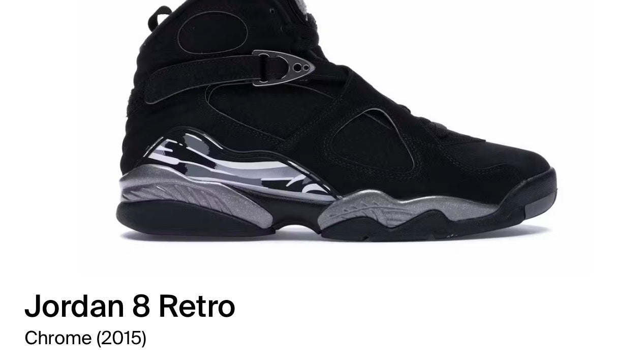 Jordan 8 Retro
Chrome (2015)