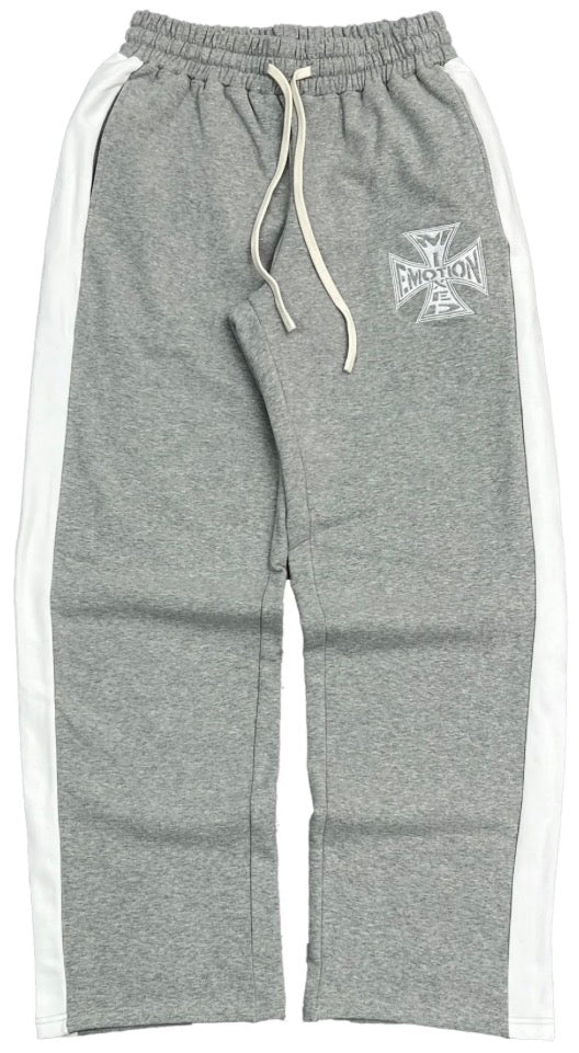 Mixed Emotion Grey Quarter Pants
