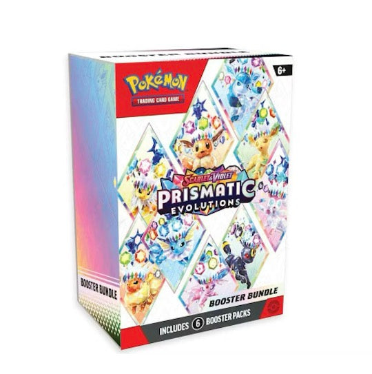 Pokémon Scarlet & Violet
Prismatic Evolutions Booster Bundle