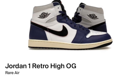 Jordan 1 Retro High OG
Rare Air