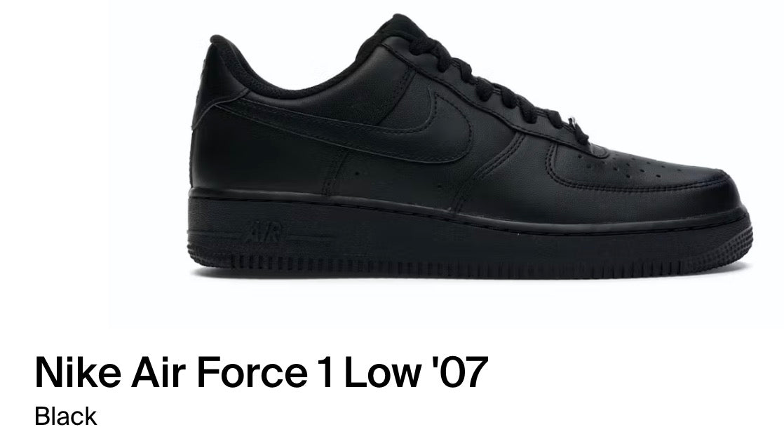Nike Air Force 1 Low '07
Black