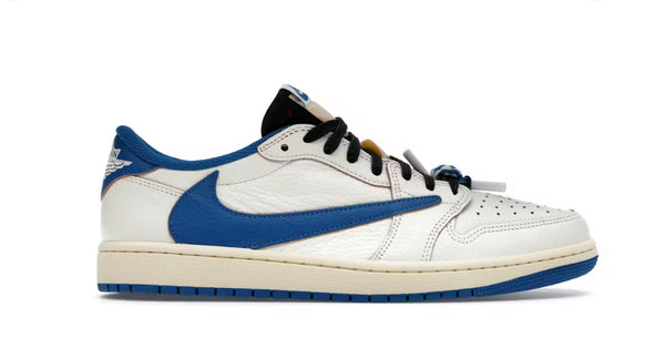 Jordan 1 Retro Low OG SP
Fragment x Travis Scott Sail Military Blue