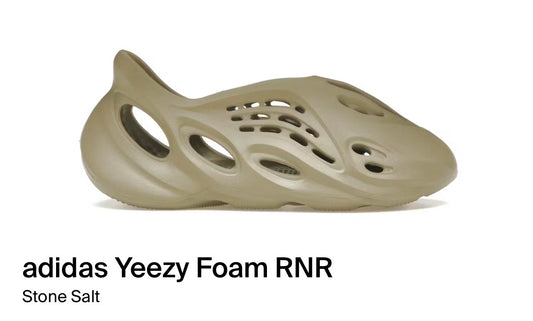 adidas Yeezy Foam RNR
Stone Salt (GV6840)