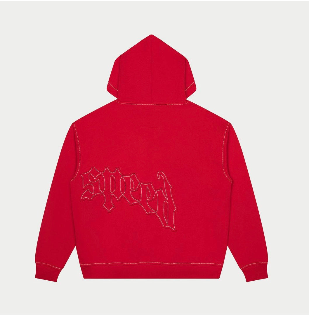 Godspeed Red Stitched Sweatsuit