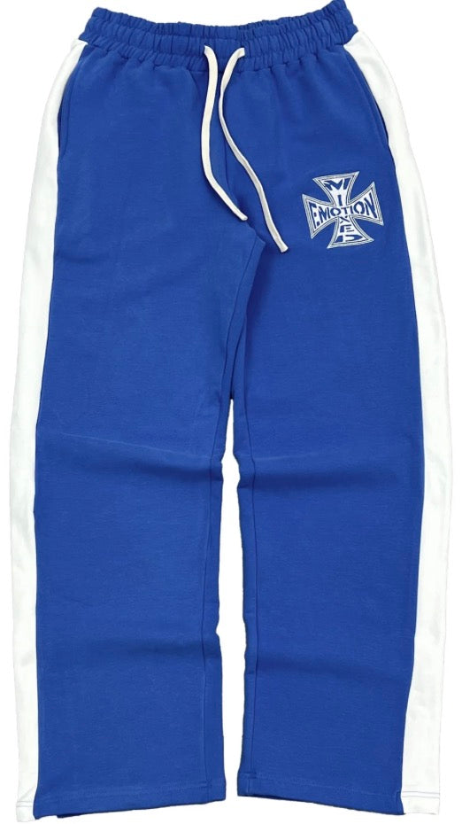 Mixed Emotion Blue Quarter Pants