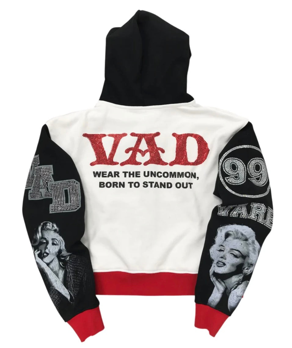 VareAllDay “Marilyn Monroe” Hoodie Zipup