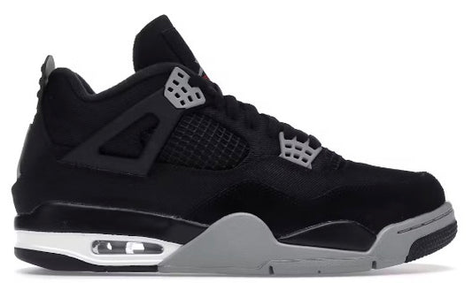 Jordan 4 Retro “Black Canvas”