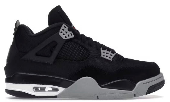 Jordan 4 Retro “Black Canvas”