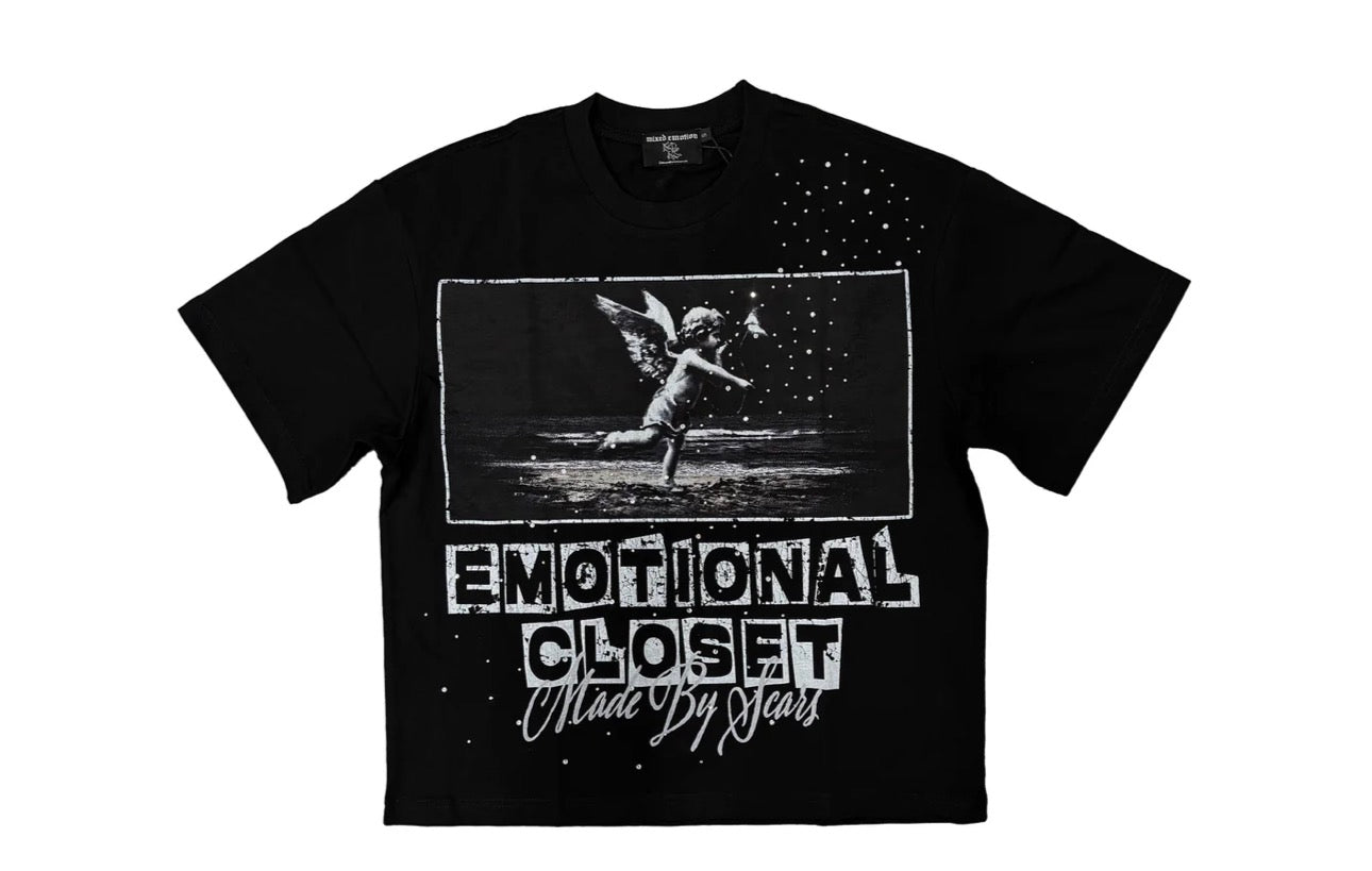 Mixed Emotions Black “Scar” Tee