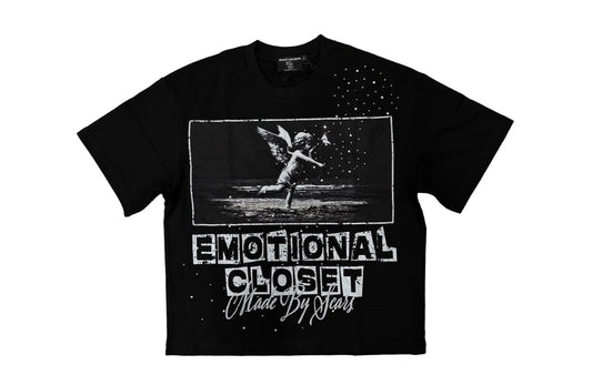 Mixed Emotions Black “Scar” Tee