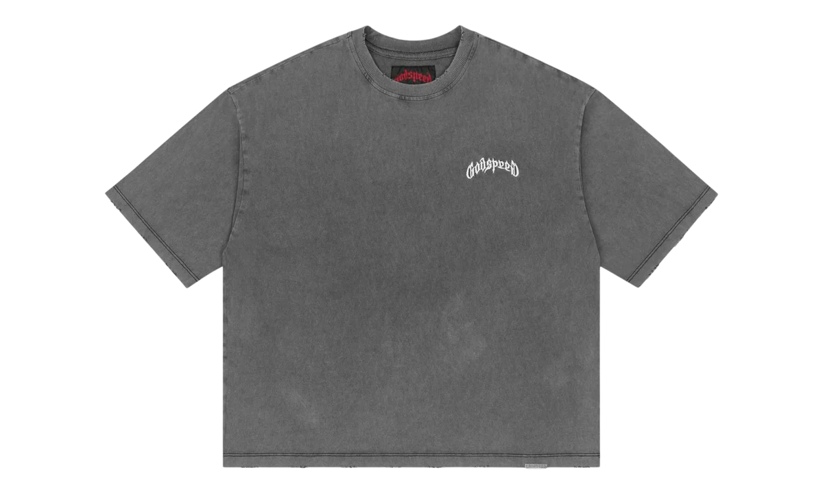 GODSPEED VITAL NECESSI- T-SHIRT WASHED GREY