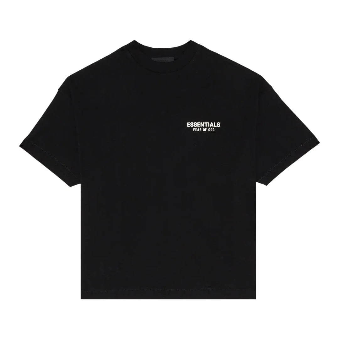 Essentials Tee Black White