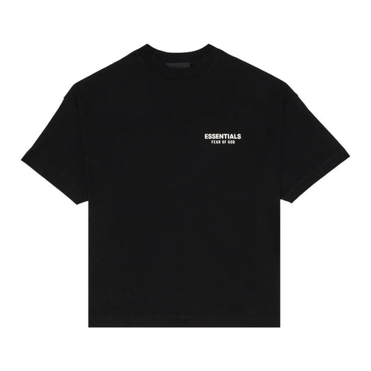Essentials Tee Black White
