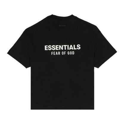 Essentials Tee Black White