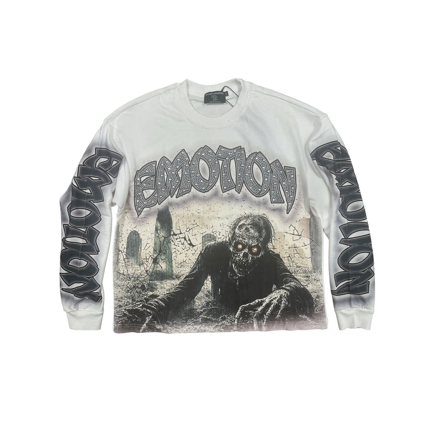 Mixed Emotion White Resurrection Long Sleeve