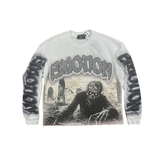 Mixed Emotion White Resurrection Long Sleeve