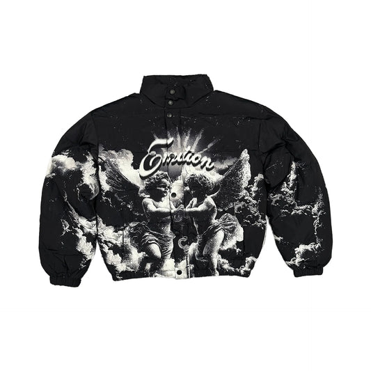 Mixed Emotion Cloud Puffer Jacket