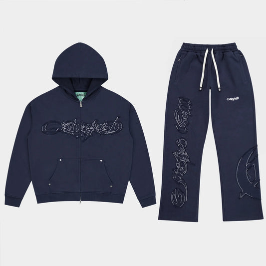 Godspeed Raw Import Navy Sweatsuit