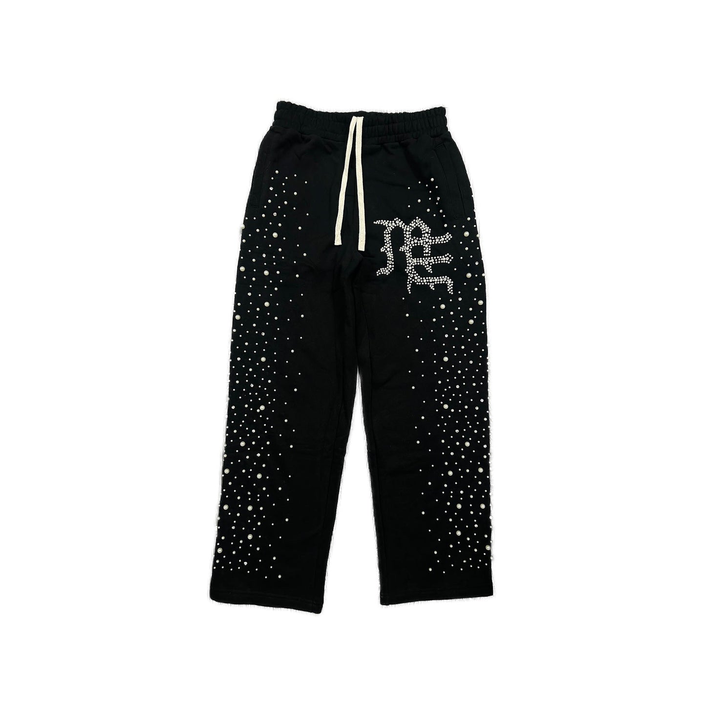 Mixed Emotions Black “Pearl” Sweatpants