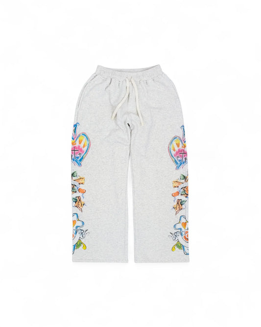 RIGHTEOUS “Risen King” Sweats (Grey)