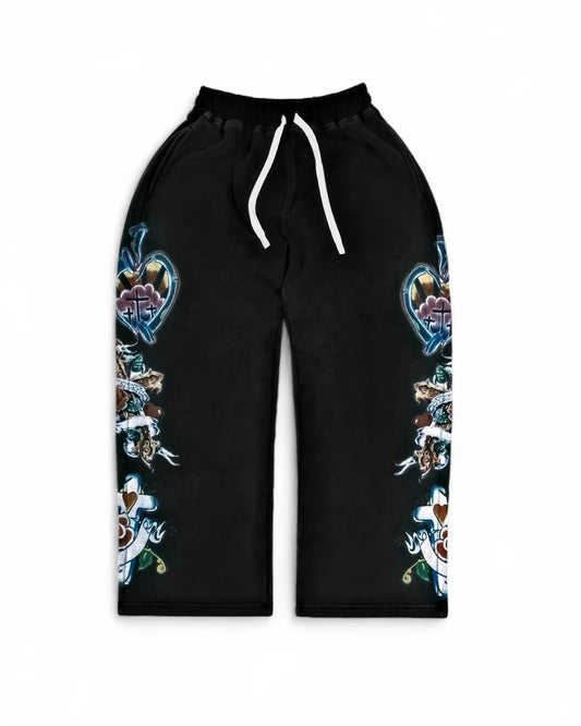 RIGHTEOUS “Risen King” Sweats (Black)