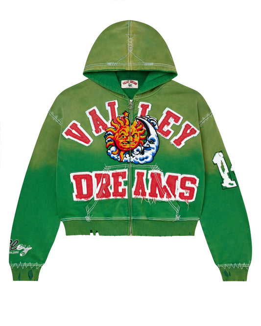 Vale Forever Sunny Zipup (Green)