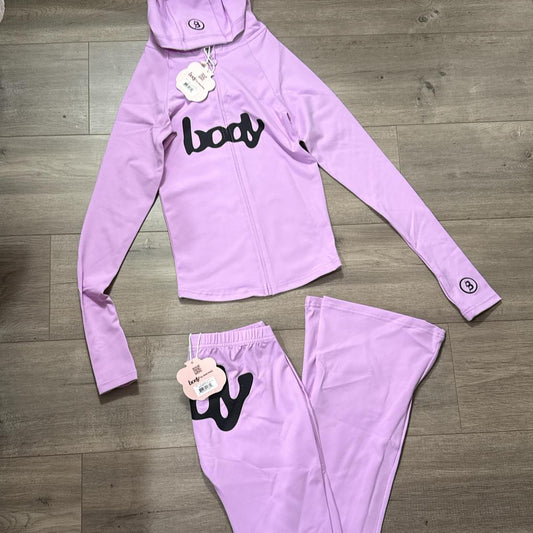 Body By Raven Lavender Set. Medium Top and Small bottom BP