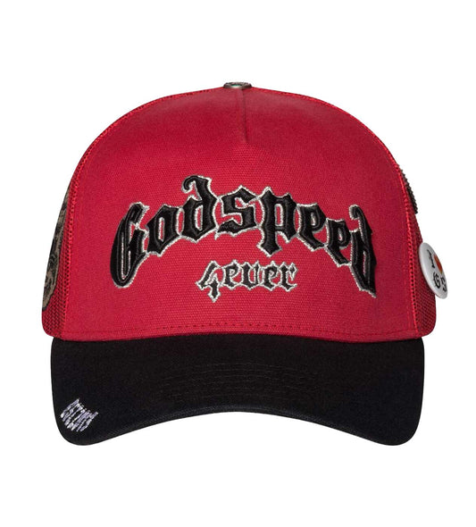 Godspeed Trucker Hat BLK/Red