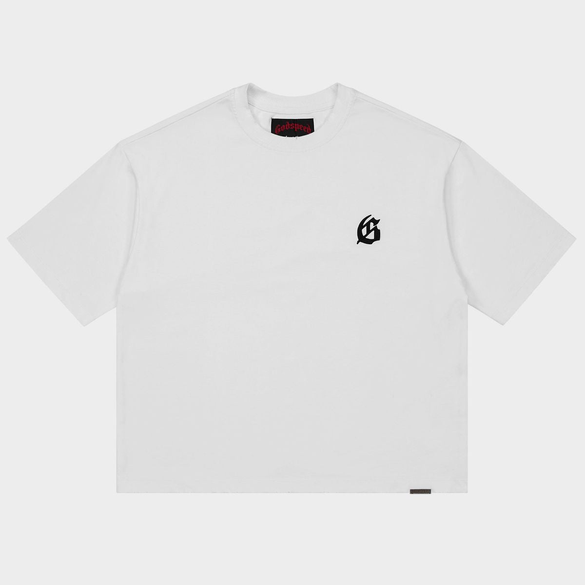 Godspeed Logo White Tee