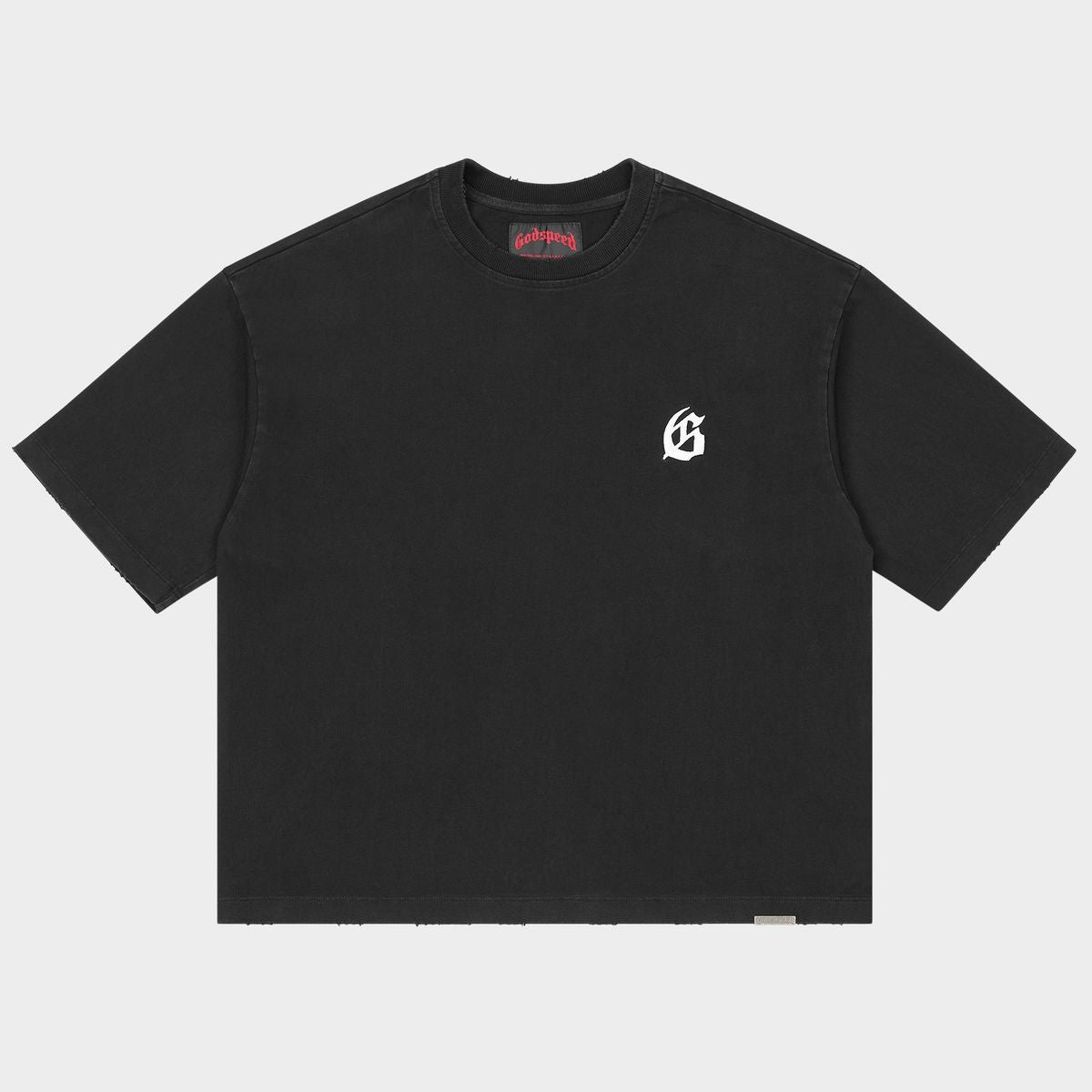 Godspeed Logo Black Tee