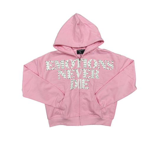 Mixed Emotion Pink “END” Hoodie