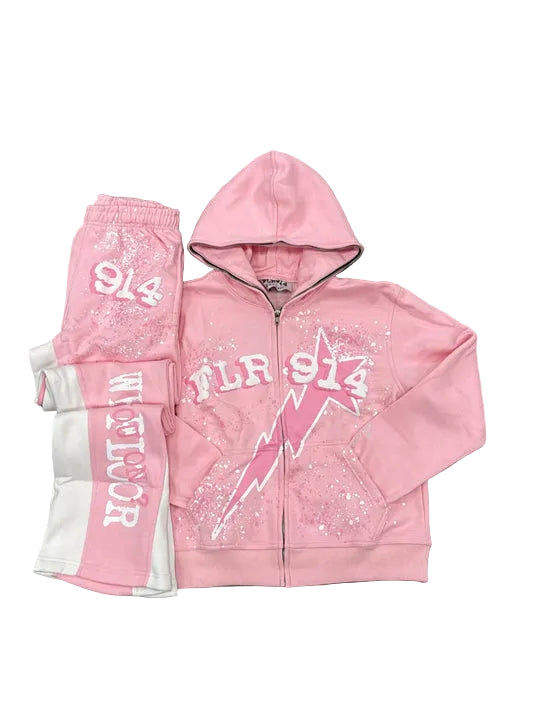 Floor914 Pink sweatsuits