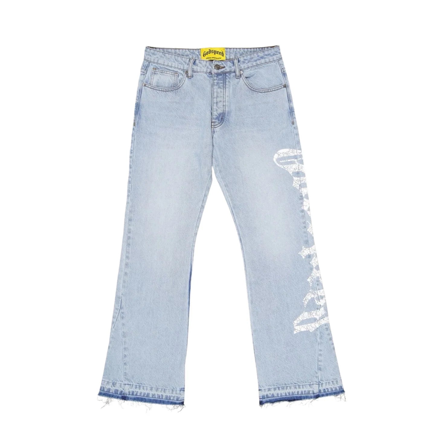 Godspeed "OG Logo" Flared Denim (Blue) Jeans