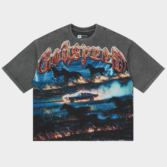 Godspeed Horsepower Tee