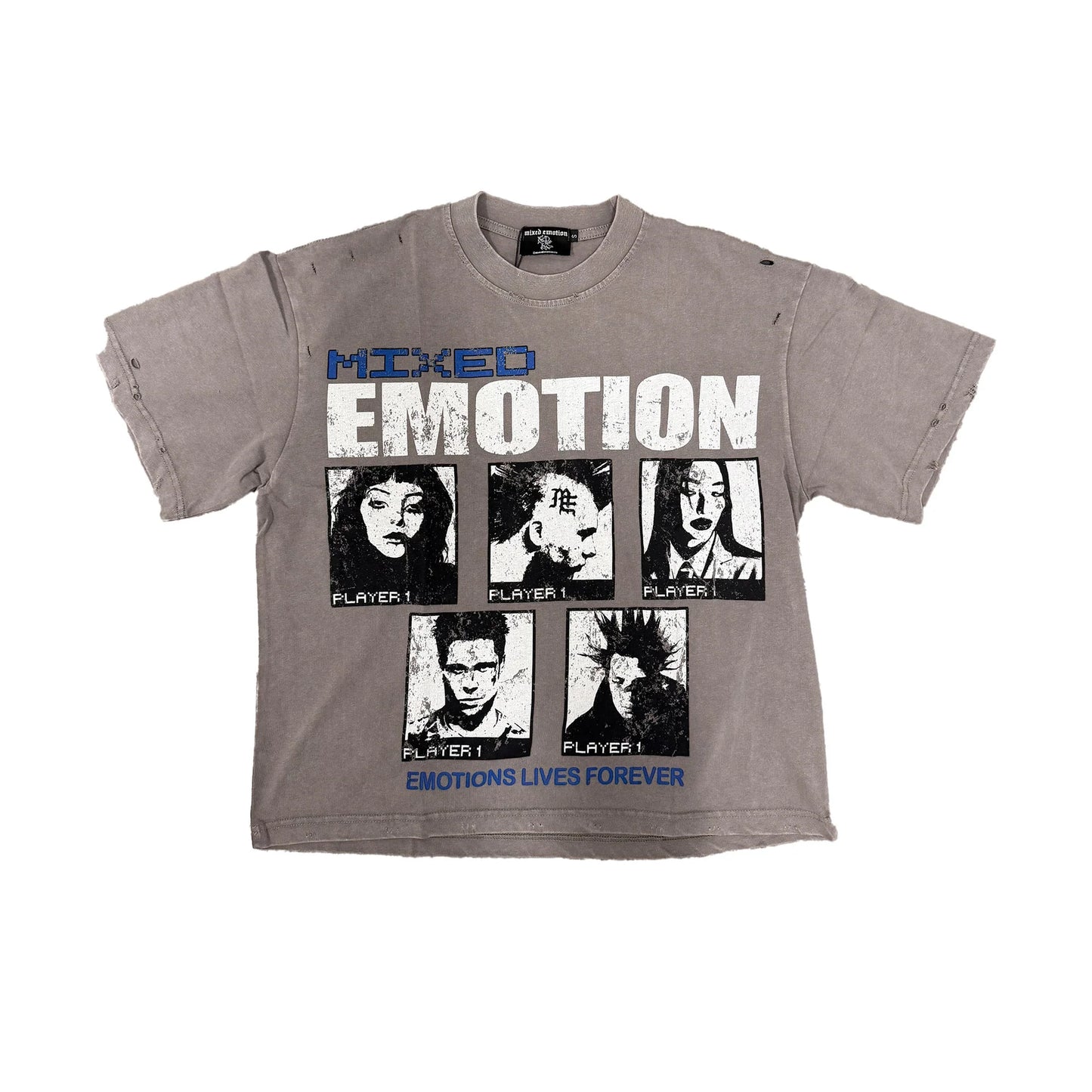 Mixed emotion “gallery” Tee