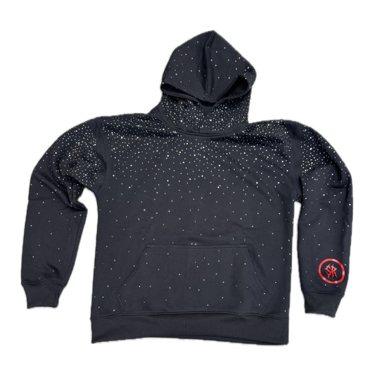 Soul Rift Rhinestone Hoodie