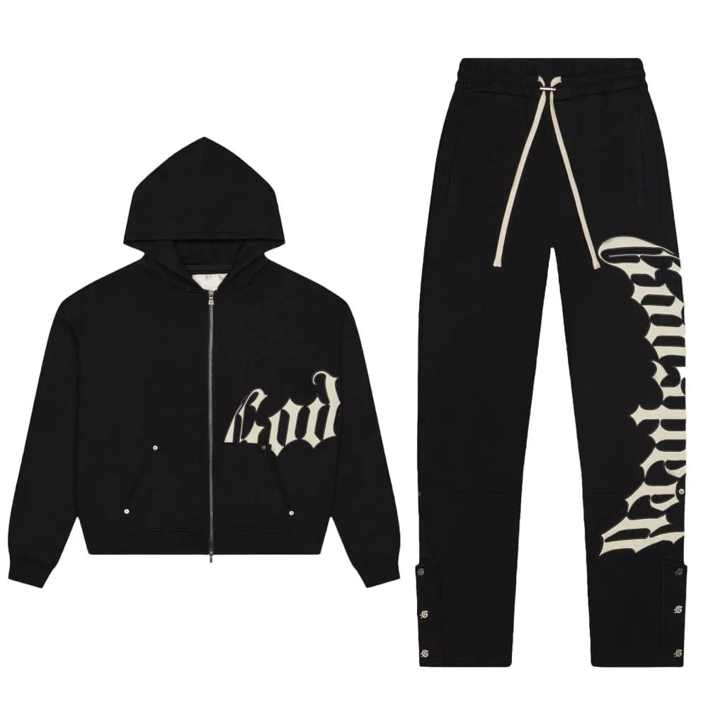GodSpeed OG Logo Sweatsuit V2 Black