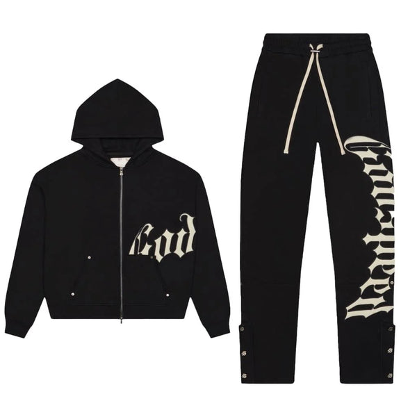 GodSpeed OG Logo Sweatsuit V2 Black