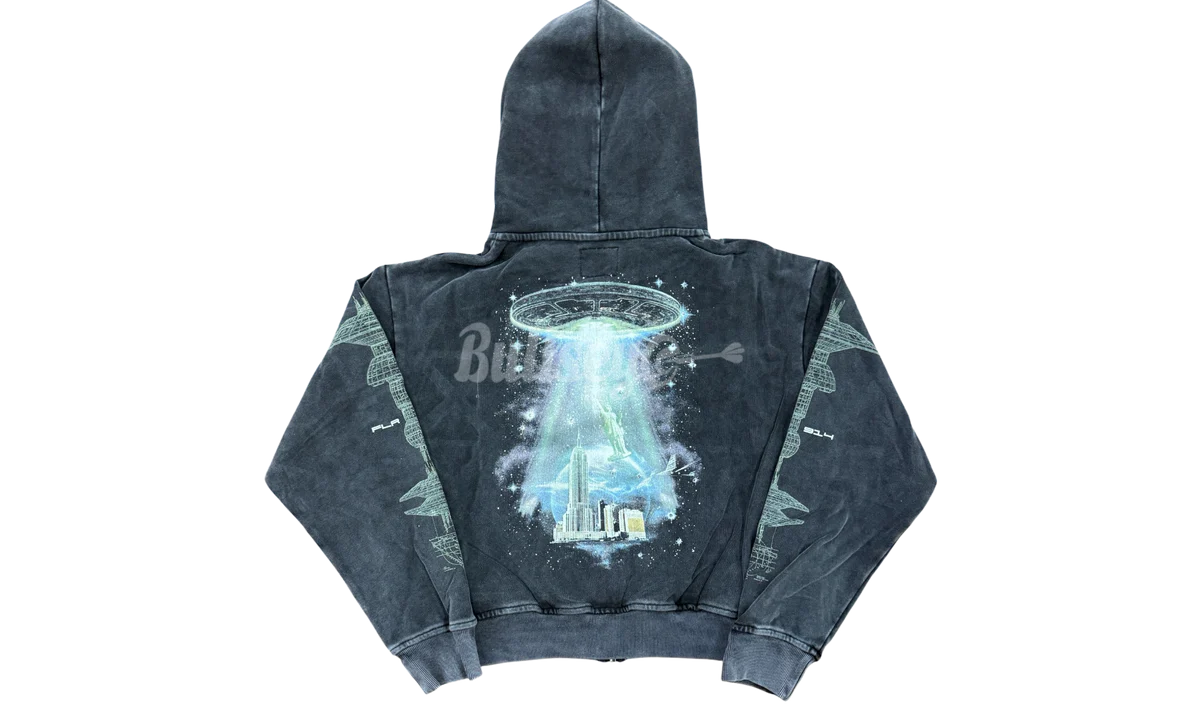 FLOOR 914 ALIEN ZIP UP HOOIDE
