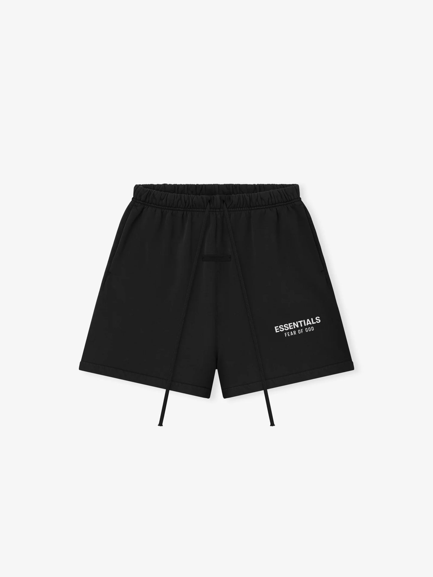 Essentials Black and White Shorts