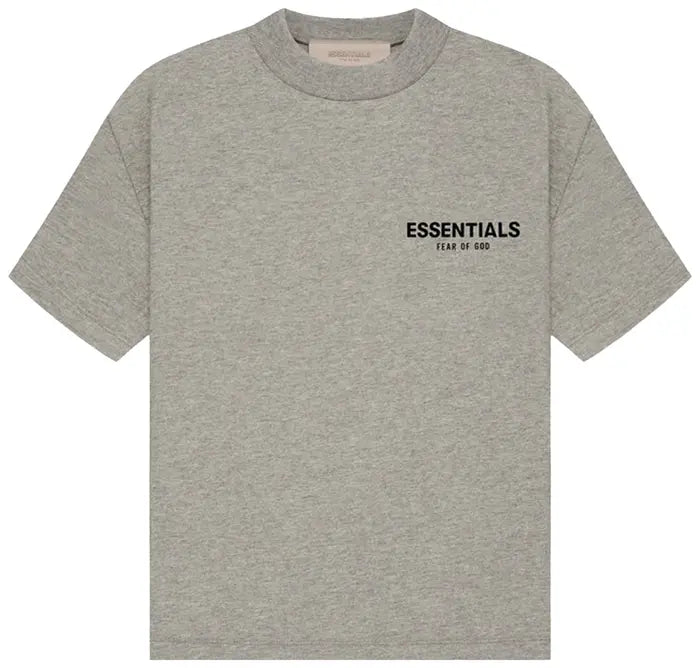 Essentials Kids T Shirt Dark Oat