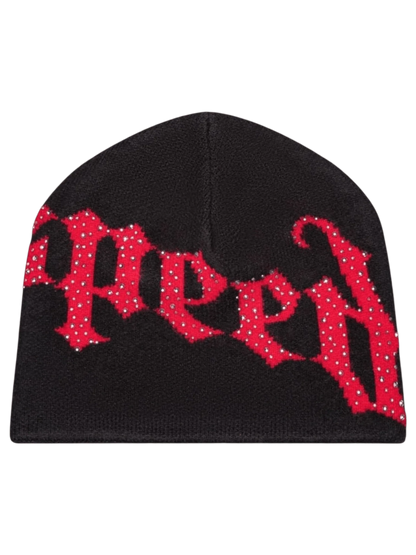 Godspeed OG Logo Studded Beanie Black/Red
